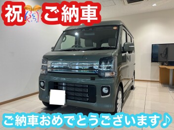 エブリイワゴンご納車です♪